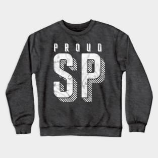 Proud SP Distressed Crewneck Sweatshirt